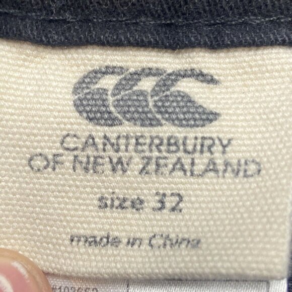 Canterbury New Zealand Jeans Black Pants Mens Size 32 (Fits 32x27.5) - Picture 7 of 12